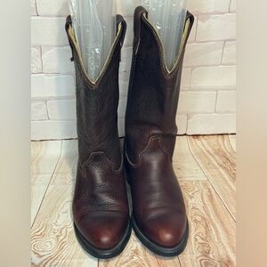 Double H Dark Brown Western Boots